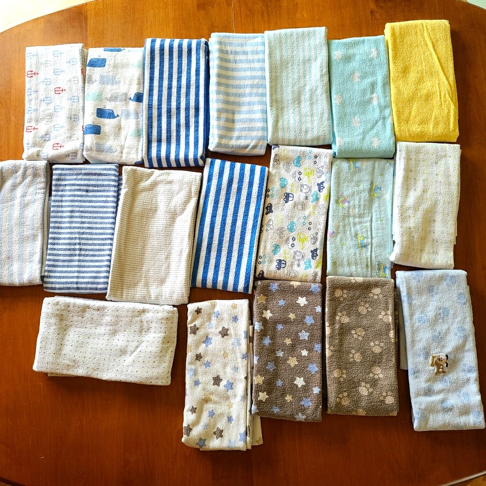 Burp cloth/ swaddle bundle